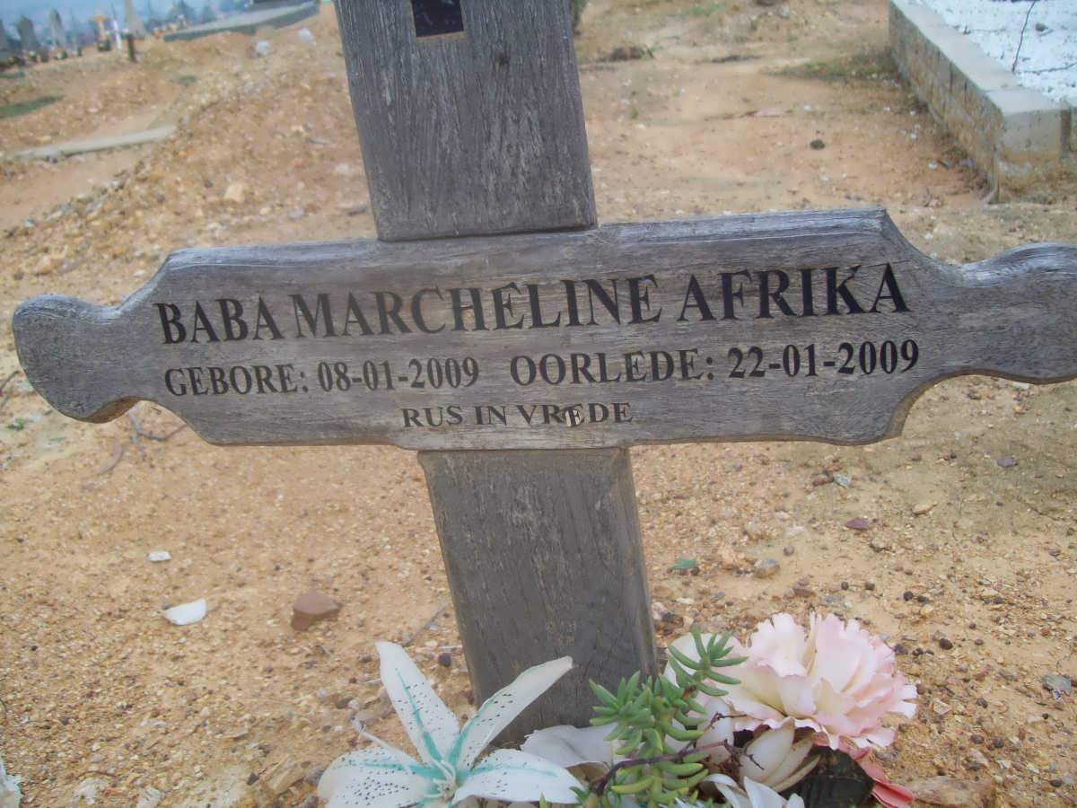 AFRIKA Marcheline 2009-2009