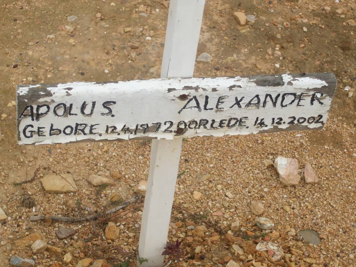 ALEXANDER Apolus 1972-2002