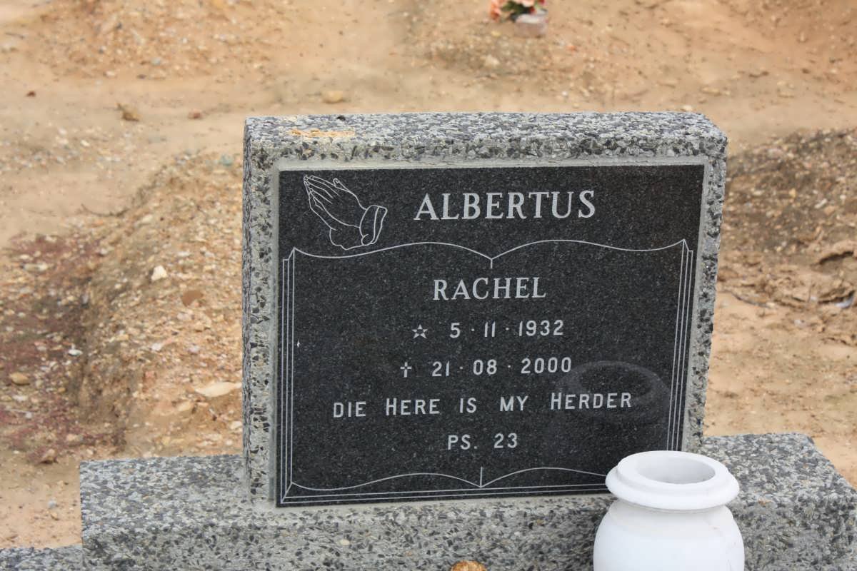 ALBERTUS Rachel 1932-2000