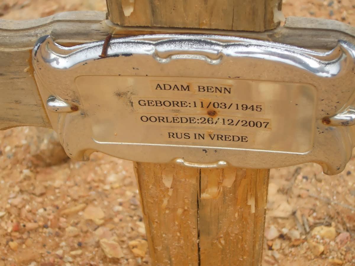 BENN Adam 1945-2007