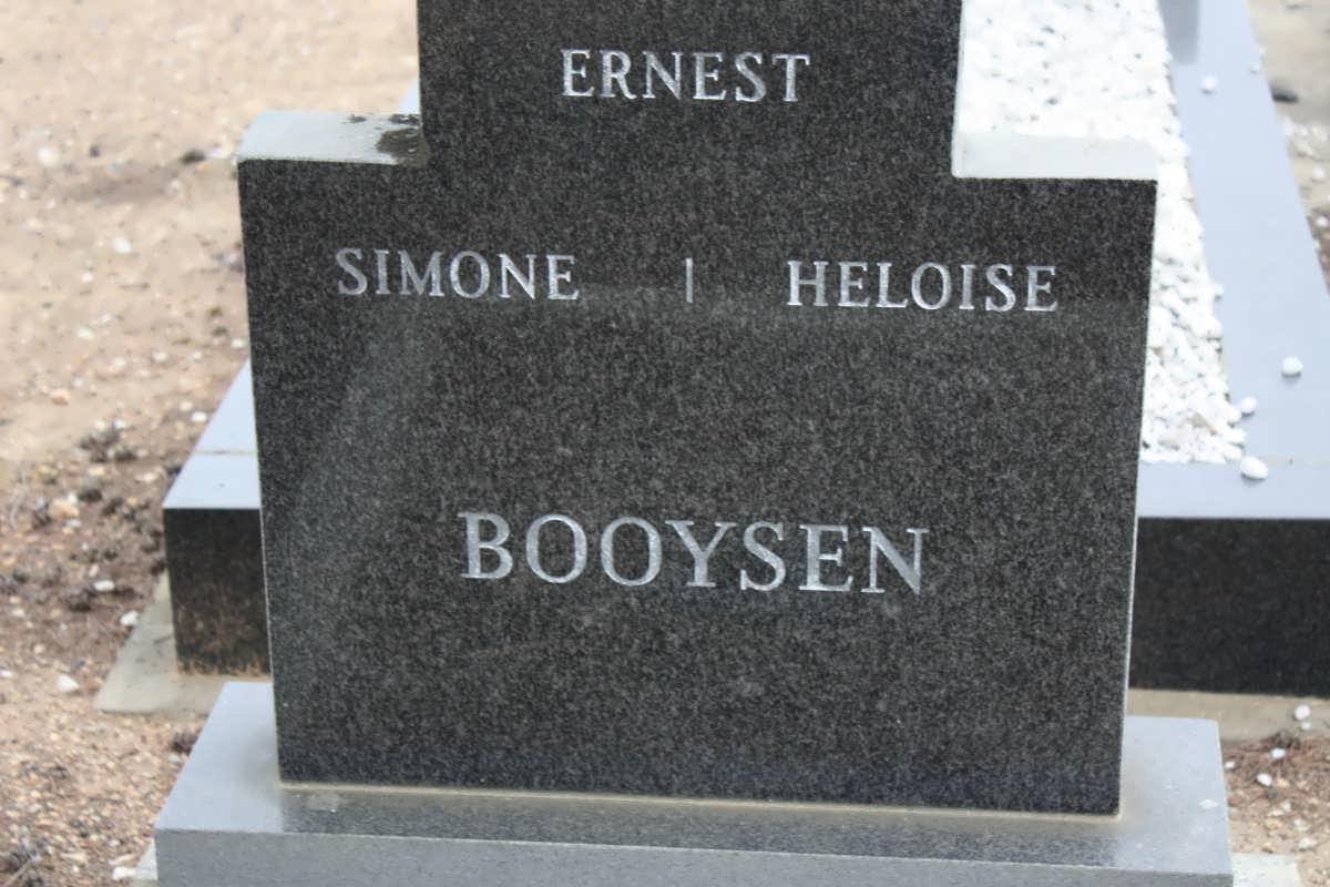 BOOYSEN Ernest :: BOOYSEN Simone :: BOOYSEN Heloise