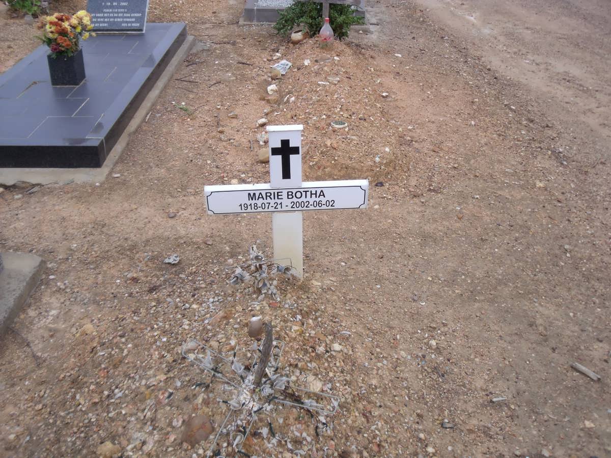 BOTHA Marie 1918-2002