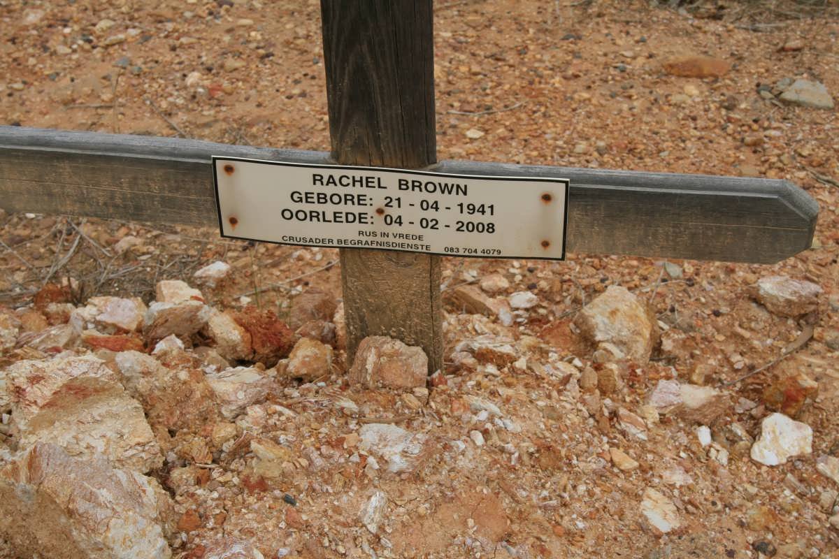 BROWN Rachel 1941-2008