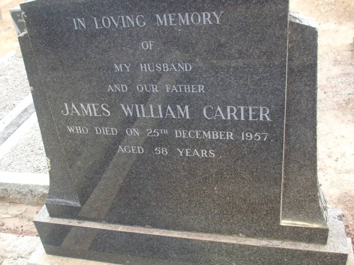CARTER James William -1957