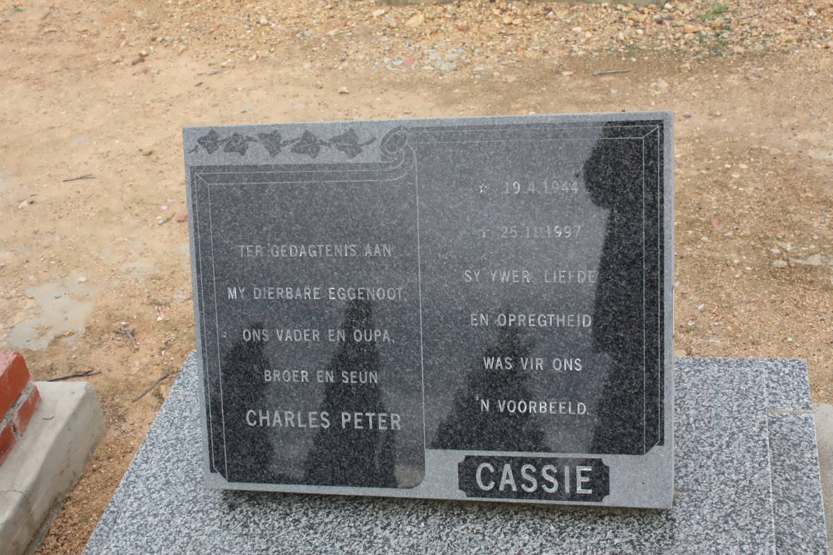CASSIE Charles Peter 1944-1997