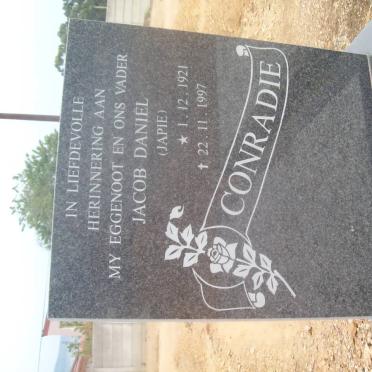 CONRADIE Jacob Daniel 1921-1997