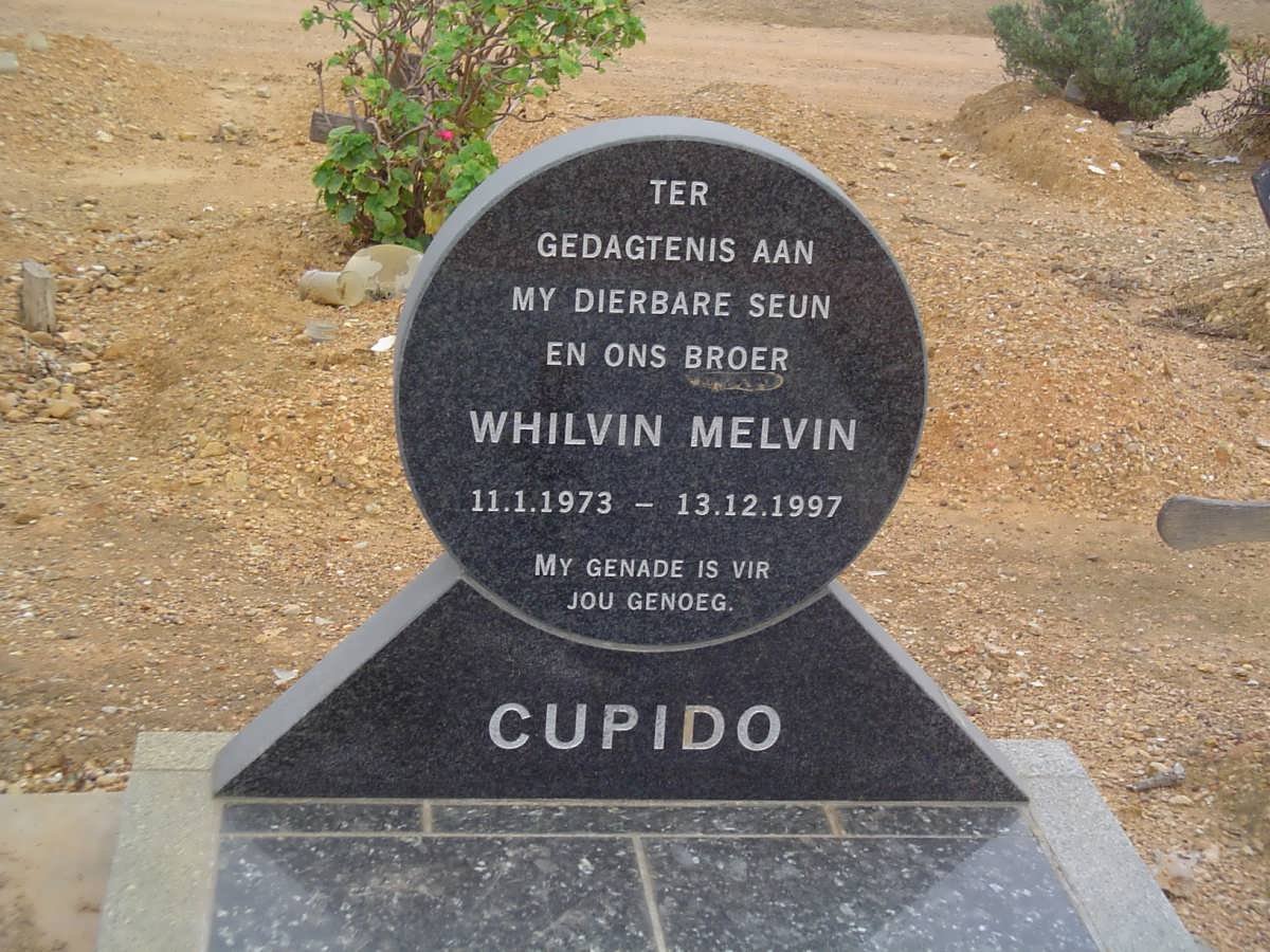 CUPIDO Whilvin Melvin 1973-1997