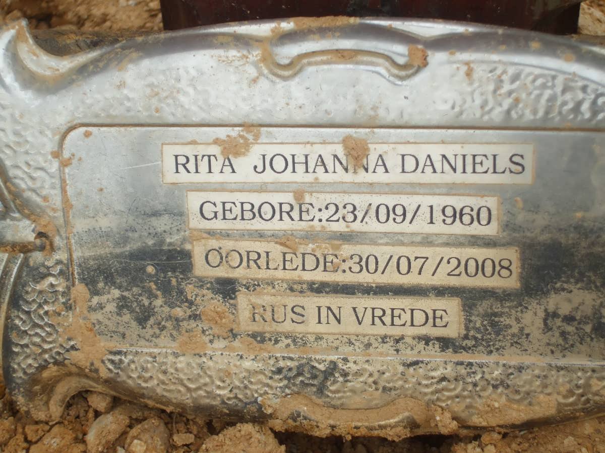 DANIELS Rita Johanna 1960-2008
