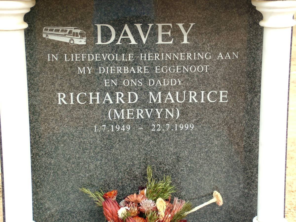 DAVEY Richard Maurice 1949-1999