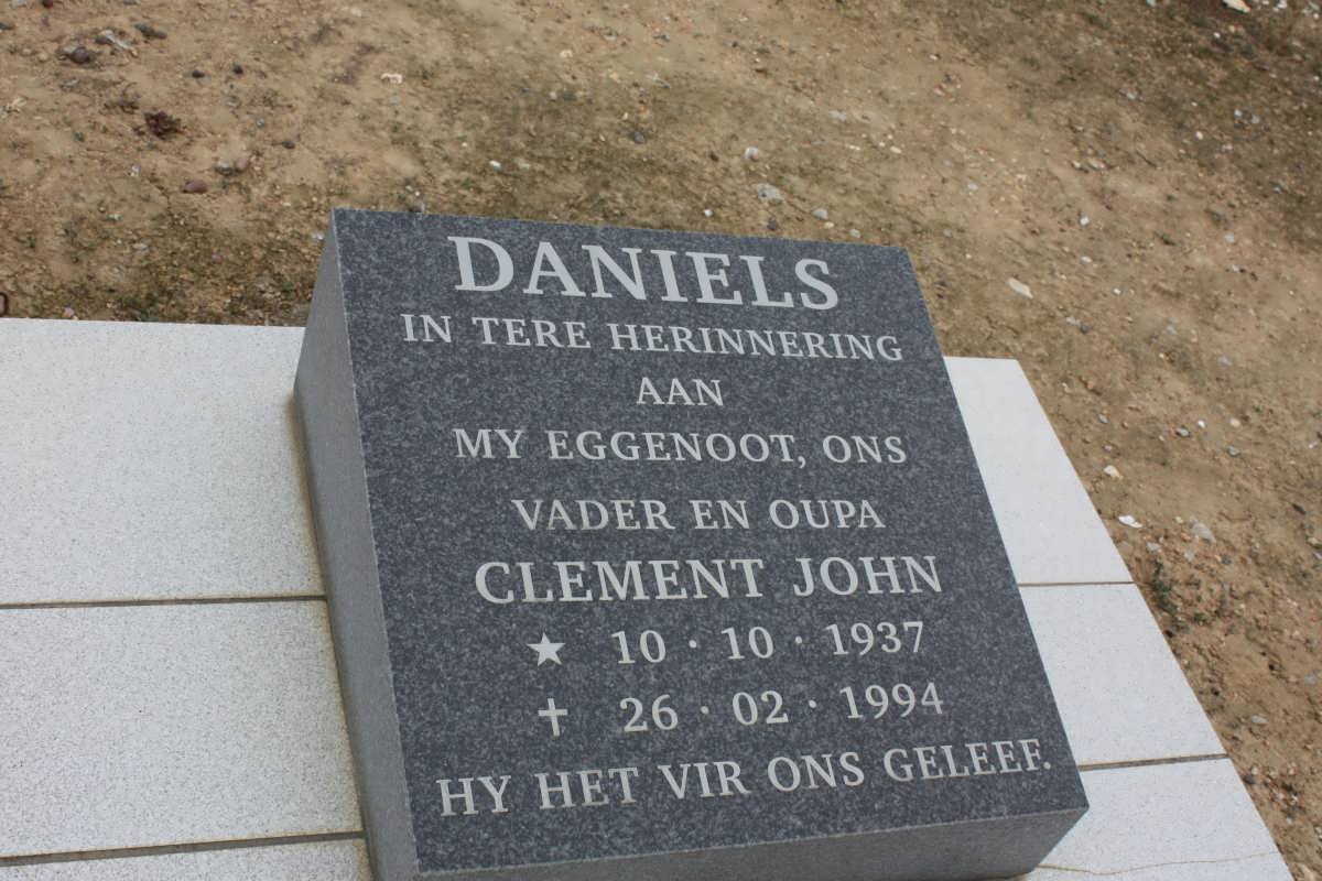 DANIELS Clement John 1937-1994