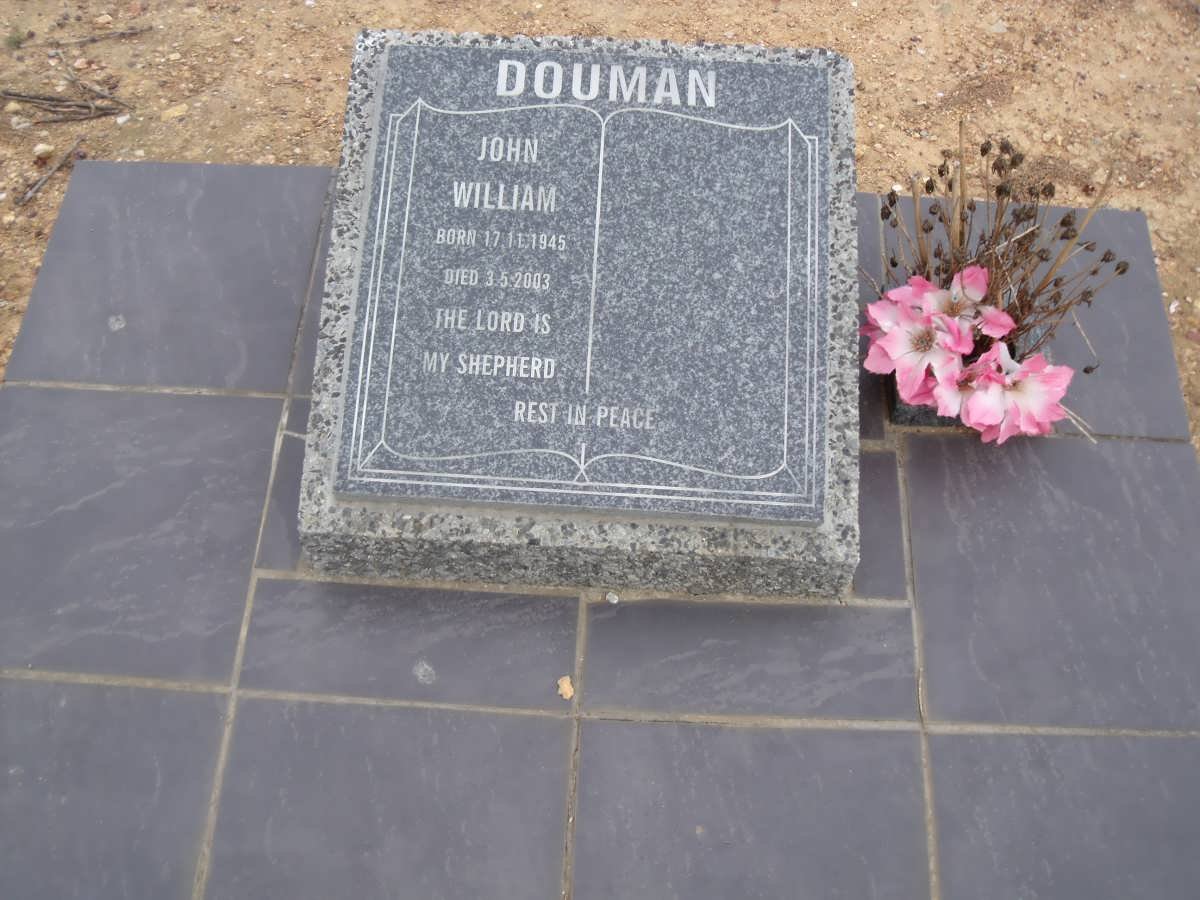 DOUMAN John William 1945-2003
