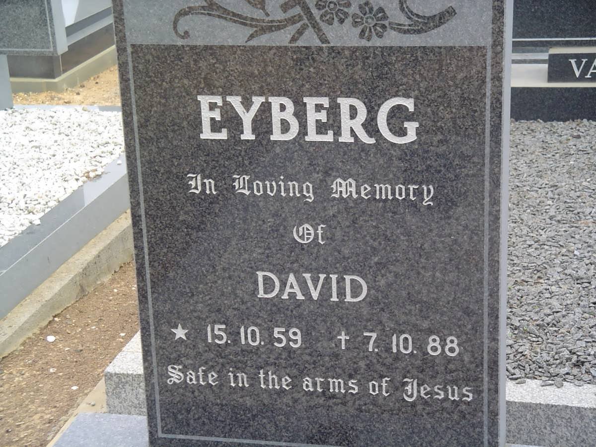 EYBERG David 1959-1988