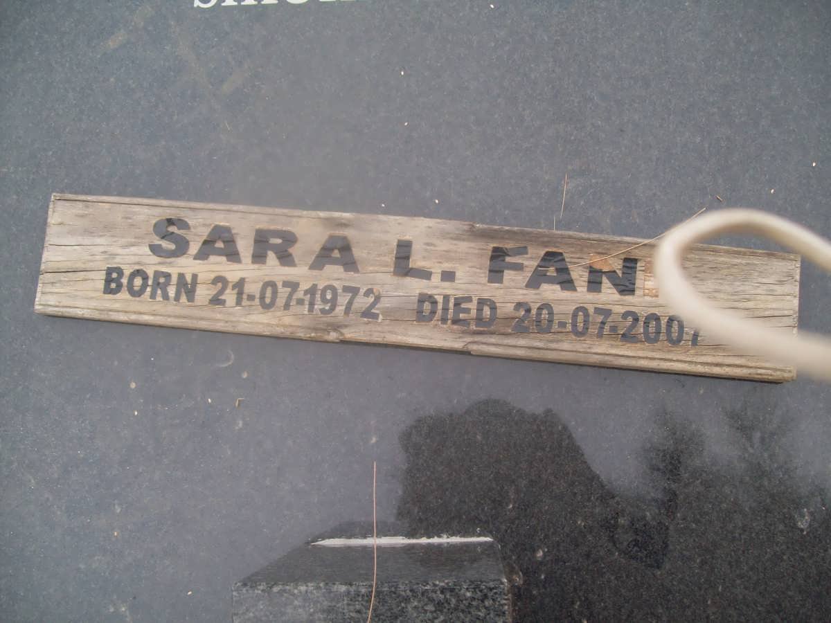FANI Sara L. 1972-2007