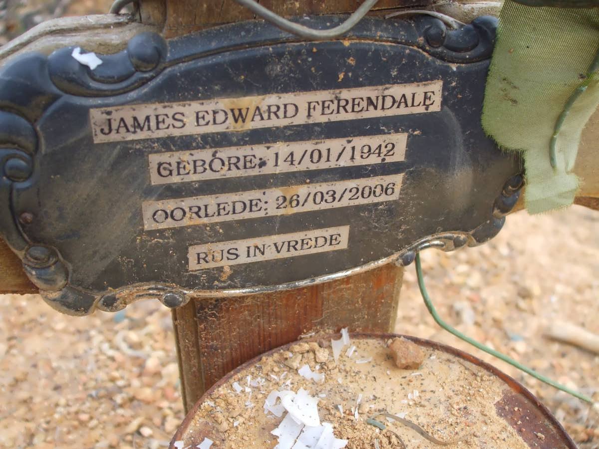 FERENDALE James Edward 1942-2006