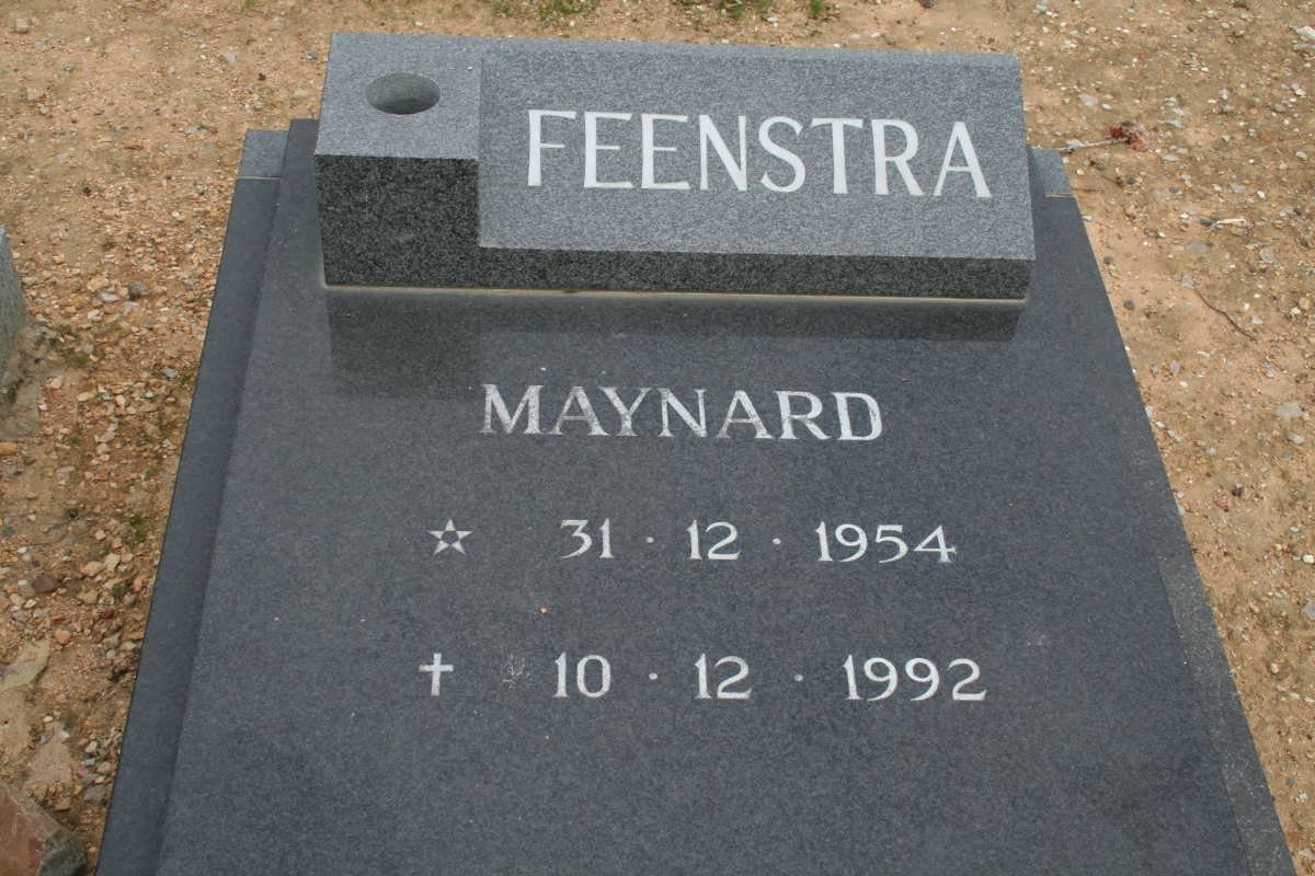 FEENSTRA Maynard 1954-1992