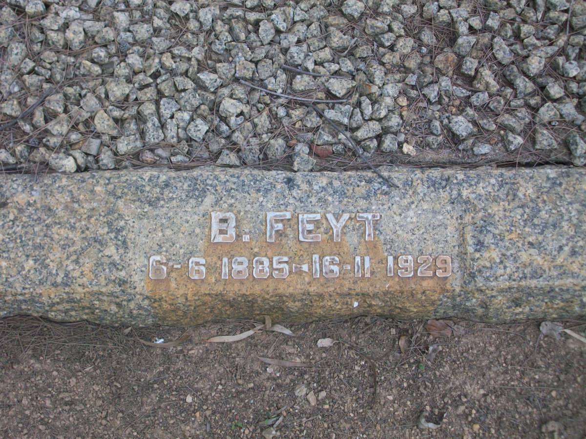 FEYT B. 1885-1929