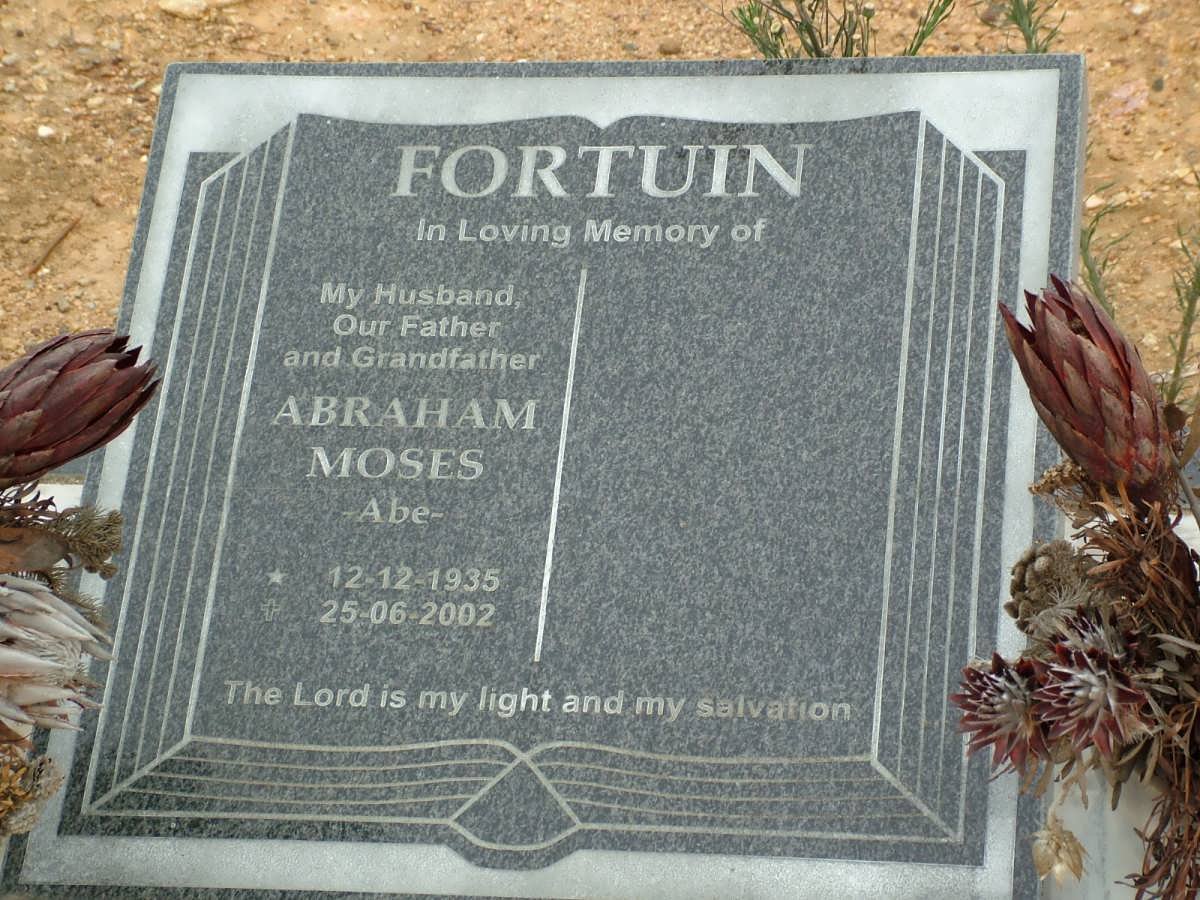 FORTUIN Abraham Moses 1935-2002
