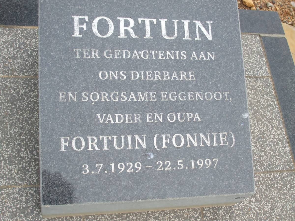 FORTUIN Fortuin 1929-1997