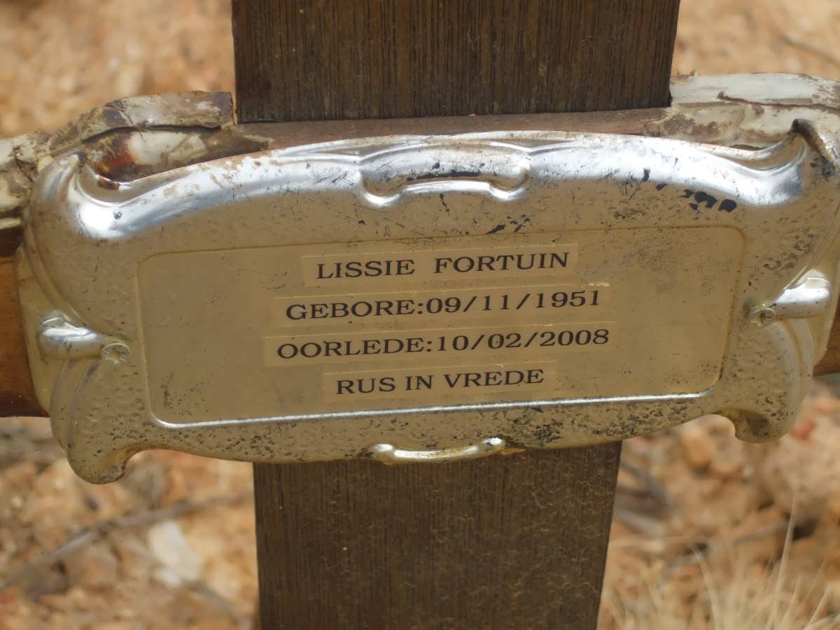 FORTUIN Lissie 1951-2008
