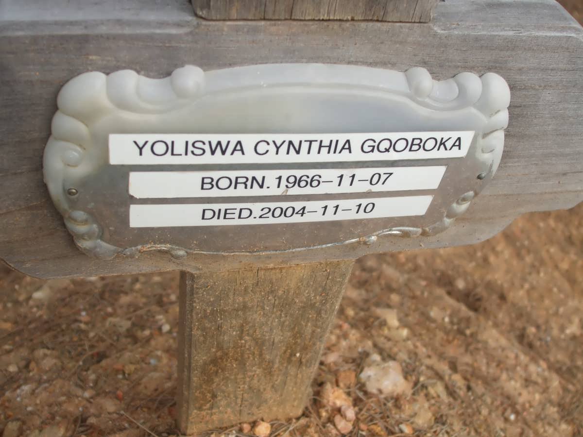 GQOBOKA Yoliswa Cynthia 1966-2004