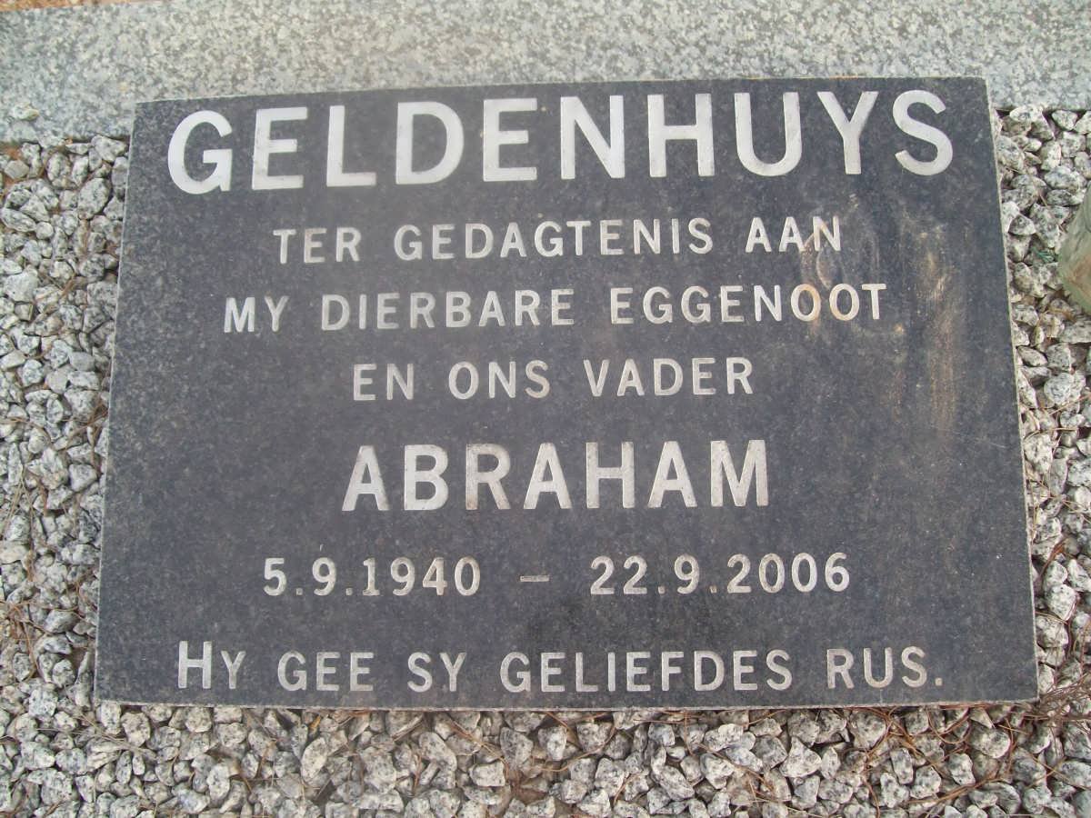 GELDENHUYS Abraham 1940-2006