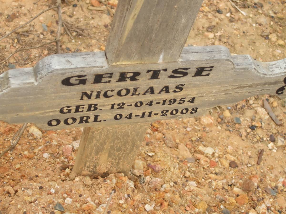 GERTSE Nicolaas 1954-2008