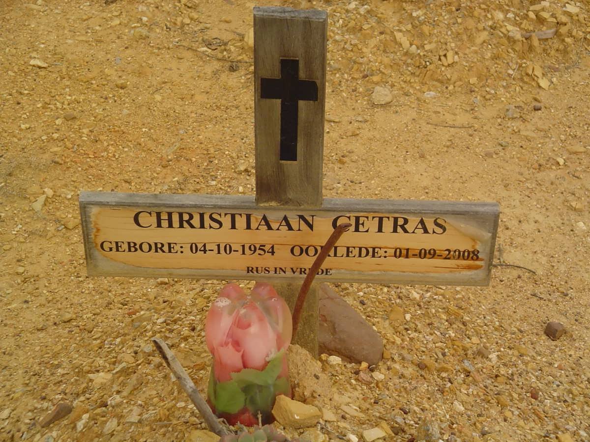 GETRAS Christiaan 1954-2008