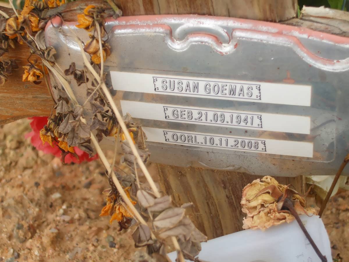 GOEMAS Susan 1941-2008