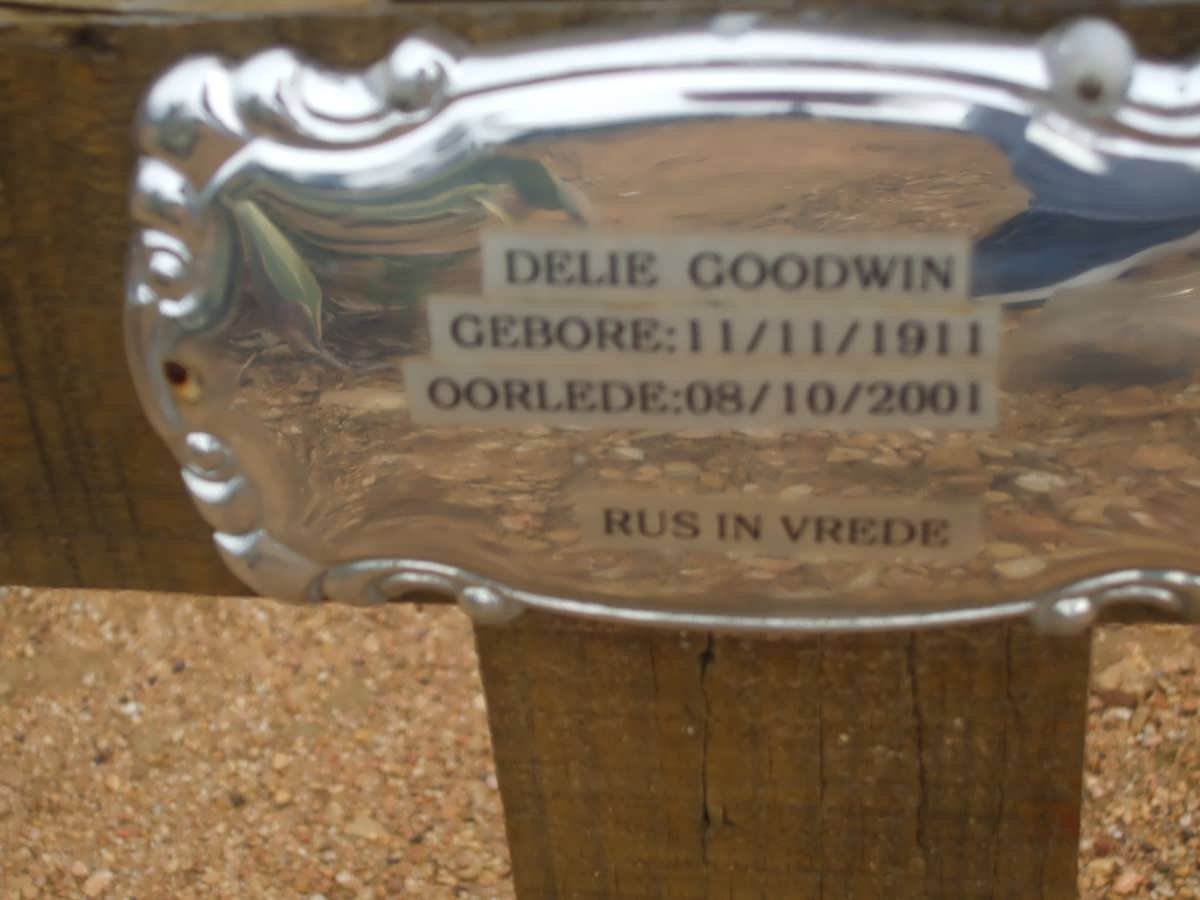GOODWIN Delie 1911-2001