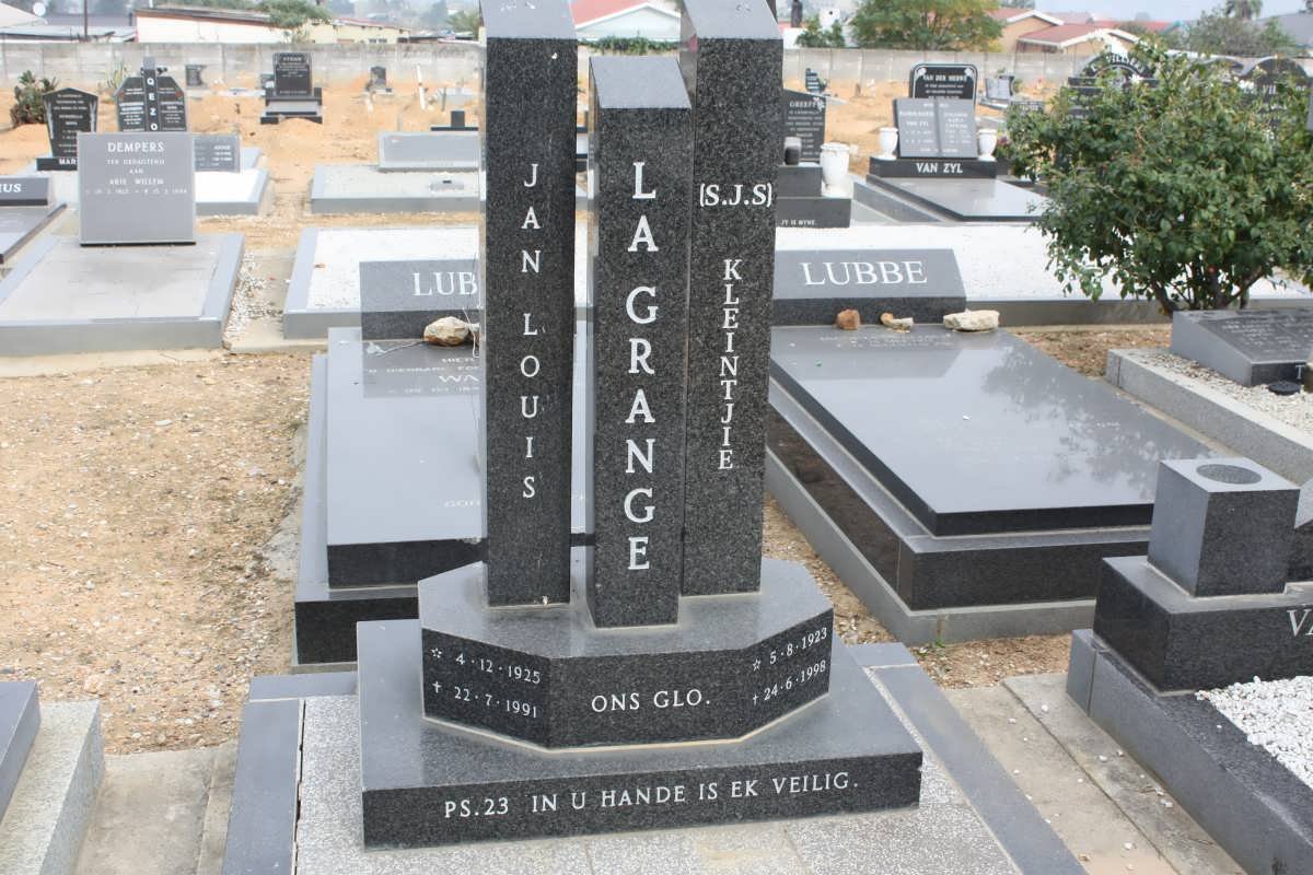 GRANGE Jan Louis, la 1925-1991 &amp; S.J.S. 1923-1998