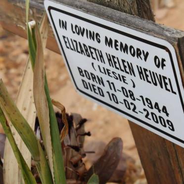 HEUVEL Elizabeth Helen 1944-2009