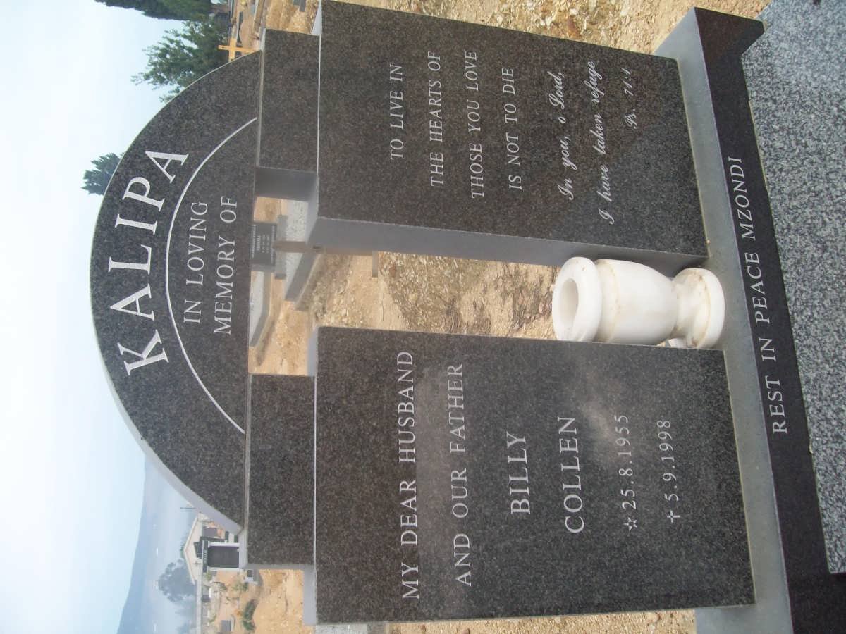 KALIPA Billy Collen 1955-1998