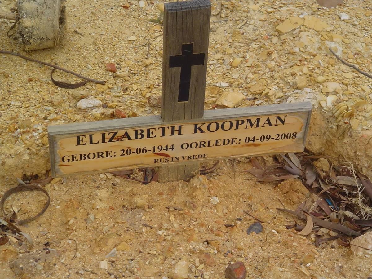 KOOPMAN Elizabeth 1944-2008