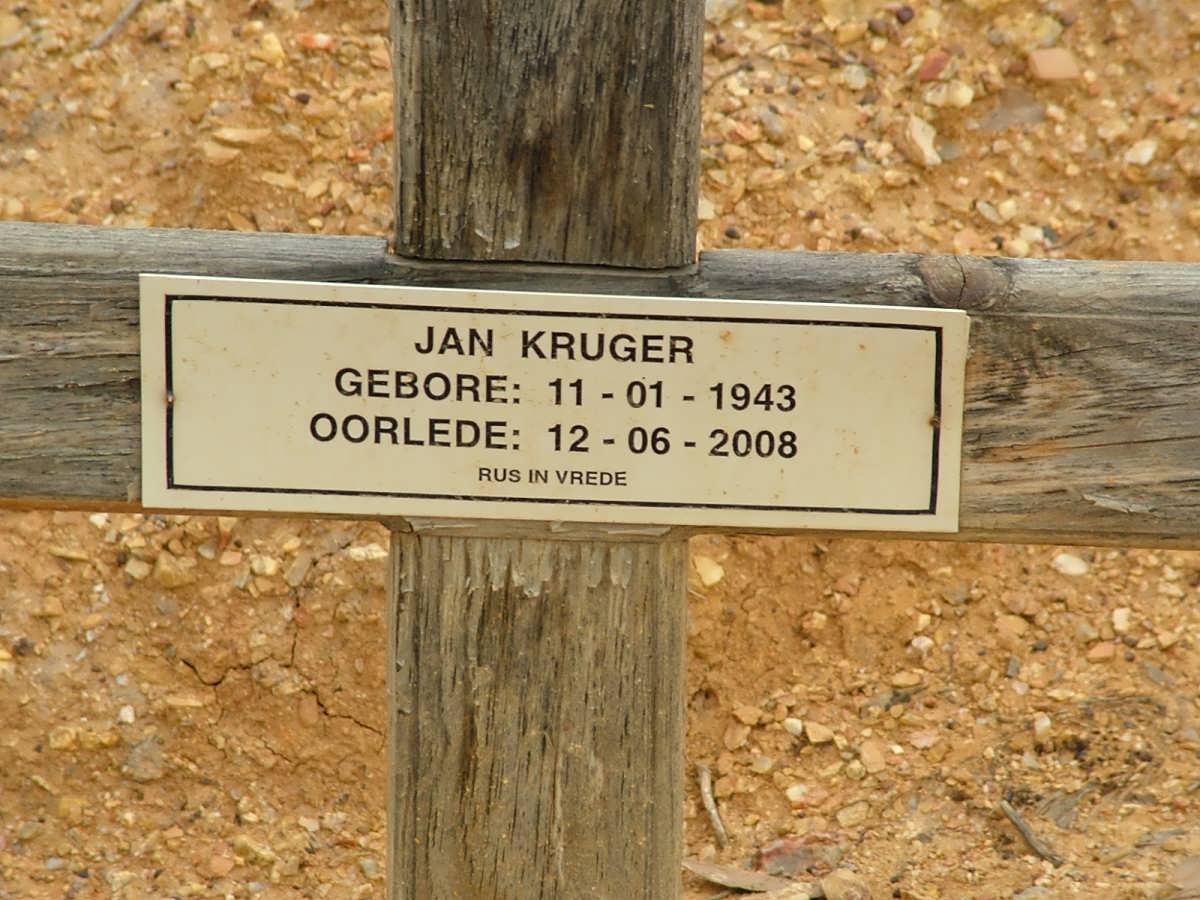 KRUGER Jan 1943-2008