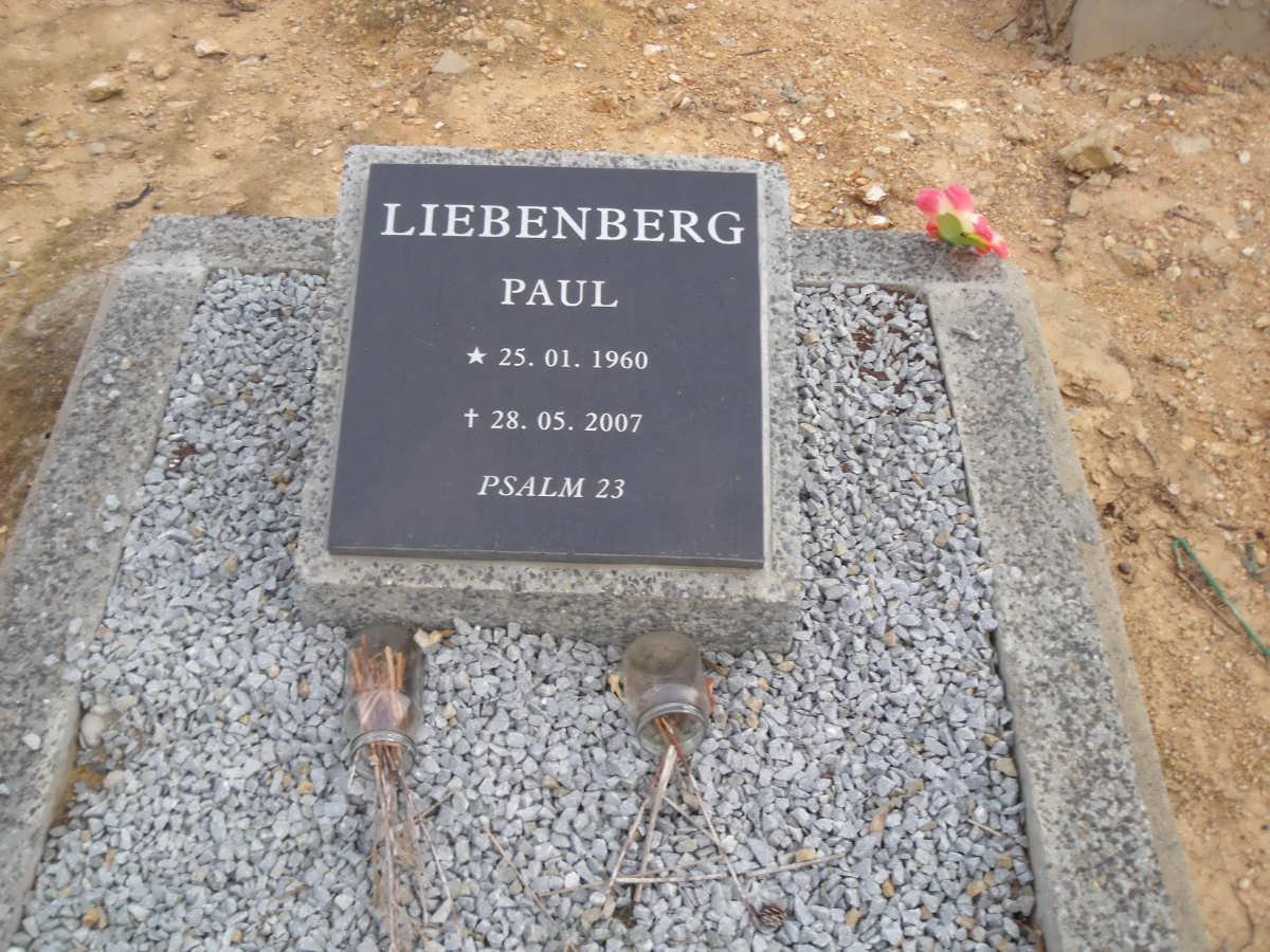 LIEBENBERG Paul 1960-2007