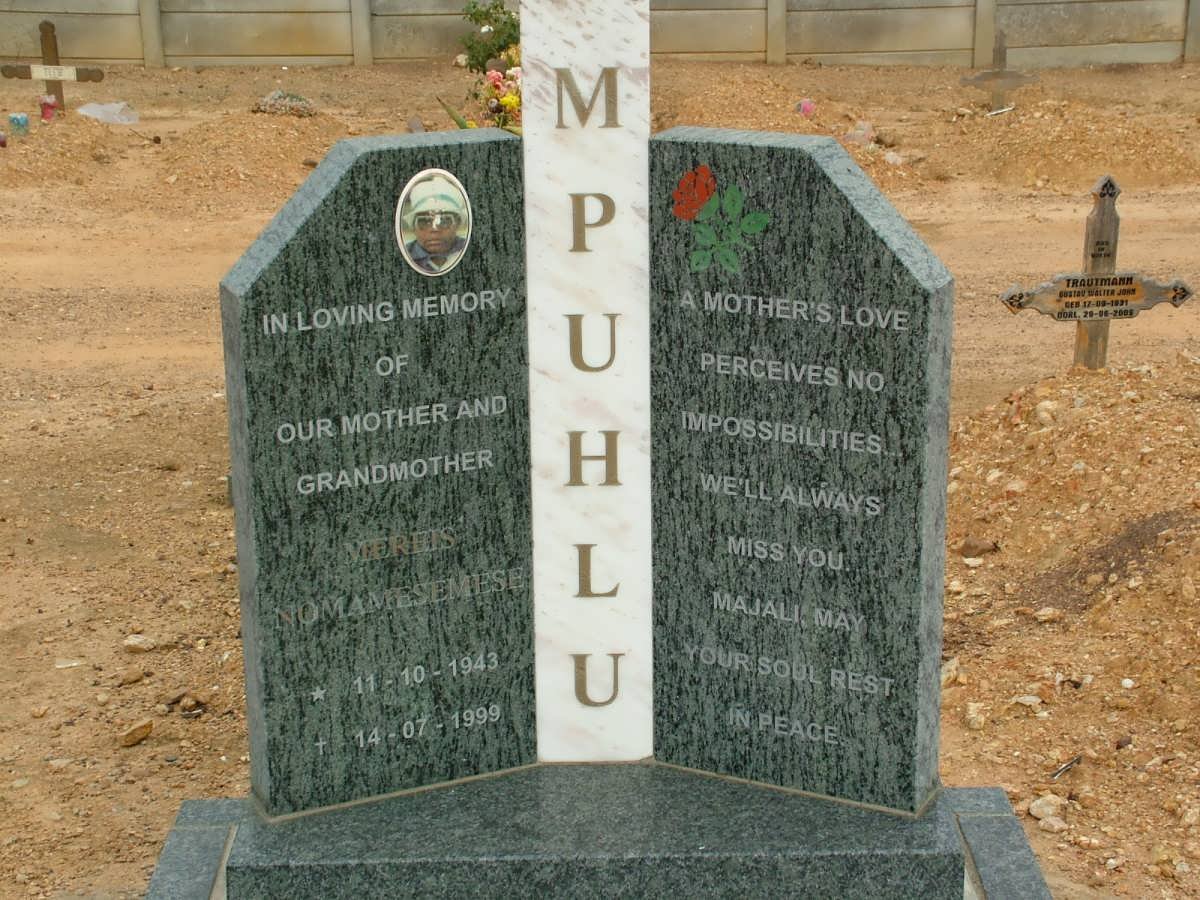 MPUHLU Mereis Nomamesemese 1943-1999