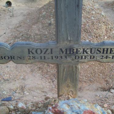 MBEKUSHE Kozi 1933-2006