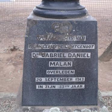 MALAN Gabriel Daniel -1913 &amp; Frances Elizabeth KOCK -1934