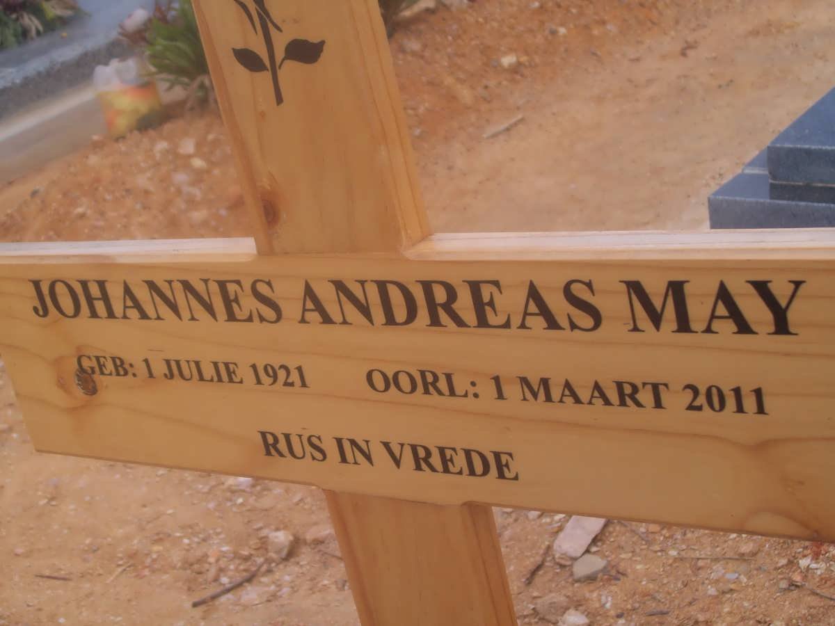 MAY Johannes Andreas 1921-2011