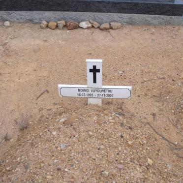 MDINGI Vuyolwethu 1995-2007
