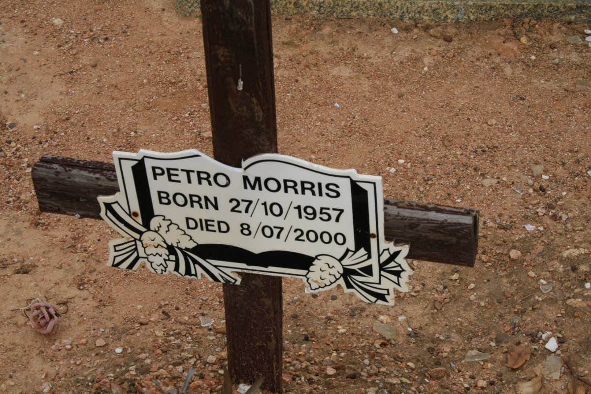 MORRIS Petro 1957-2000
