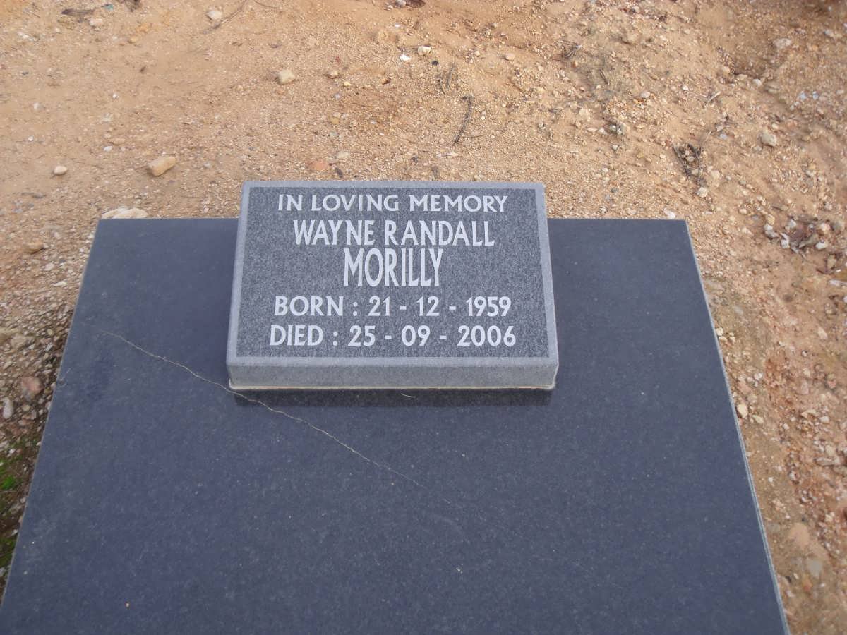 MORILLY Wayne Randall 1959-2006