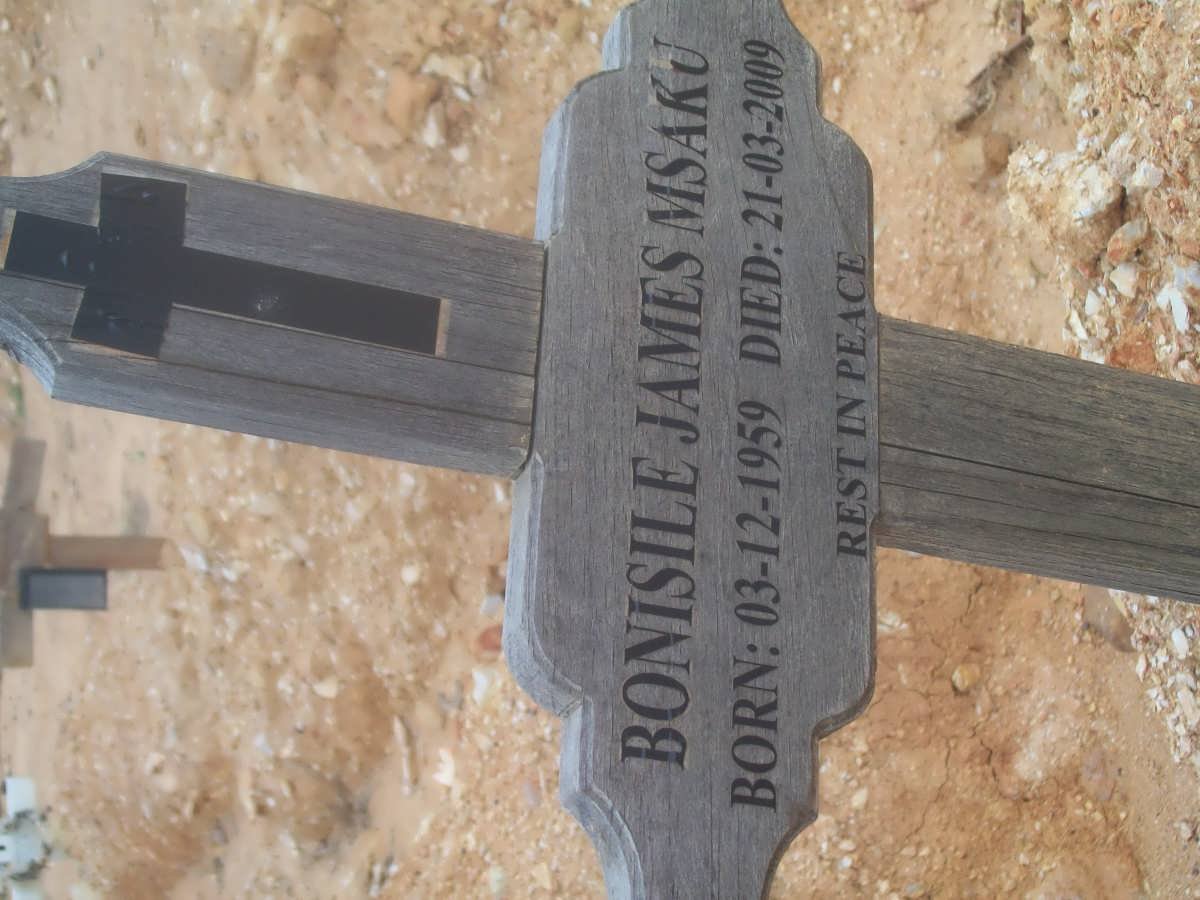 MSAKU Bonisile James 1959-2009