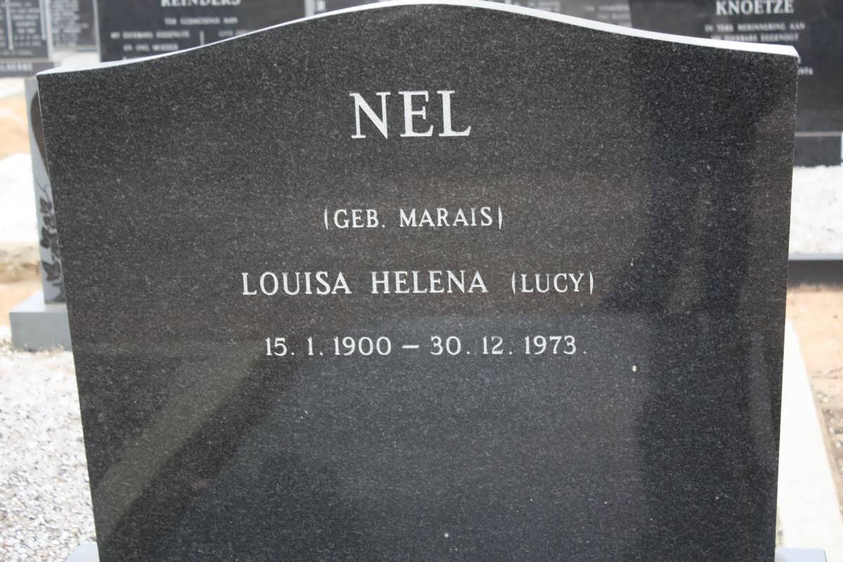 NEL Louisa Helena nee MARAIS 1900-1973
