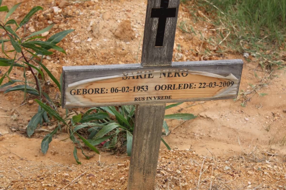 NERO Sarie 1953-2009