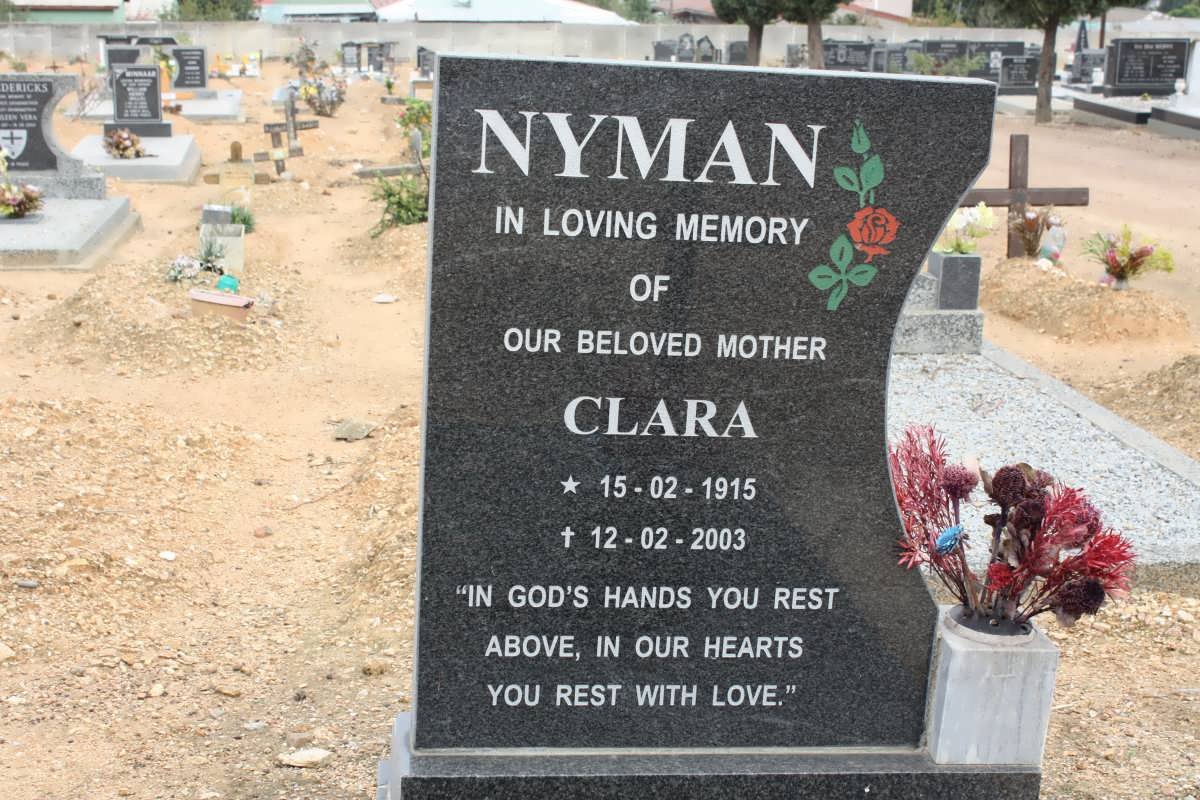 NYMAN Clara 1915-2003