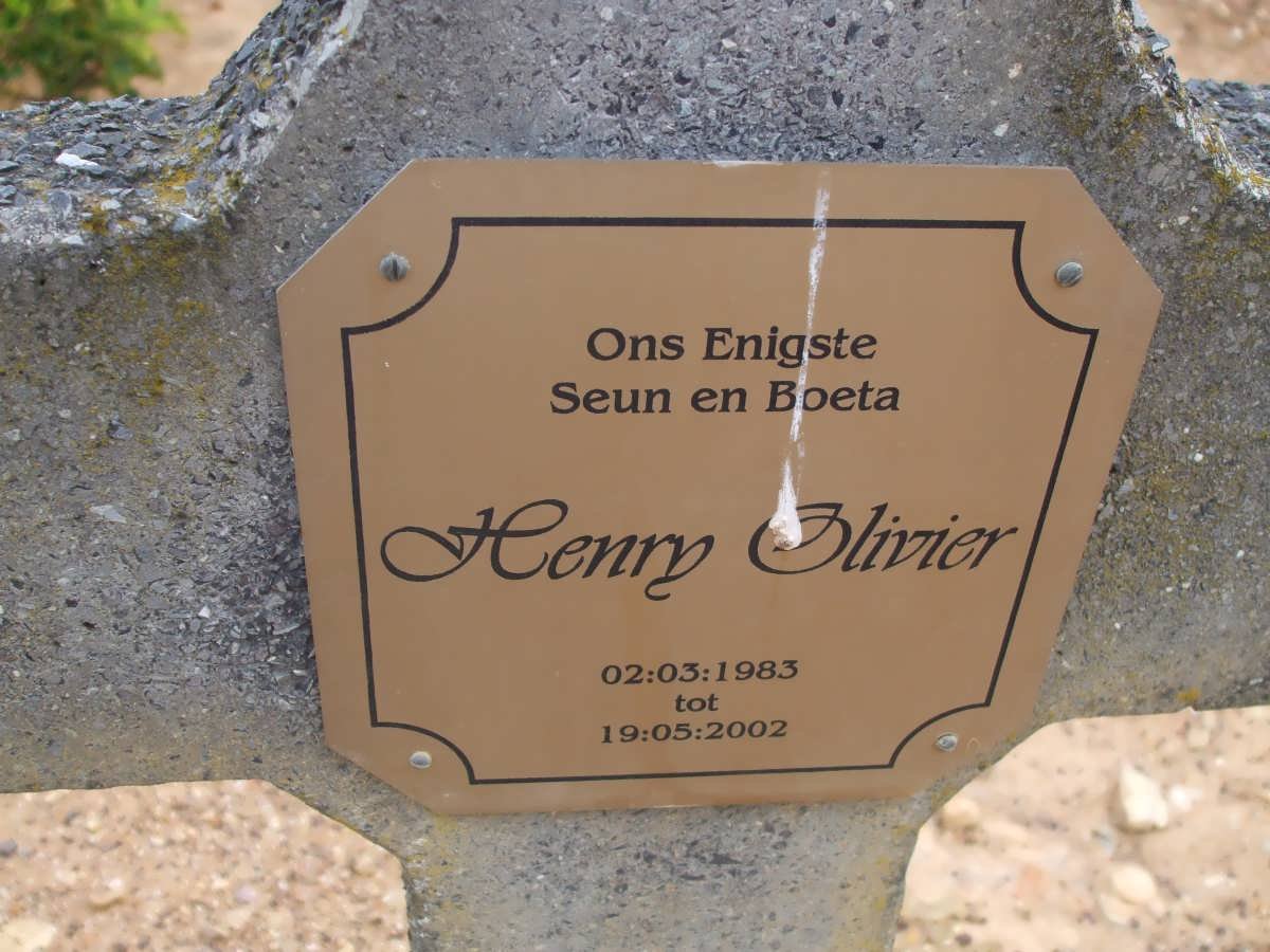 OLIVIER Henry 1983-2002