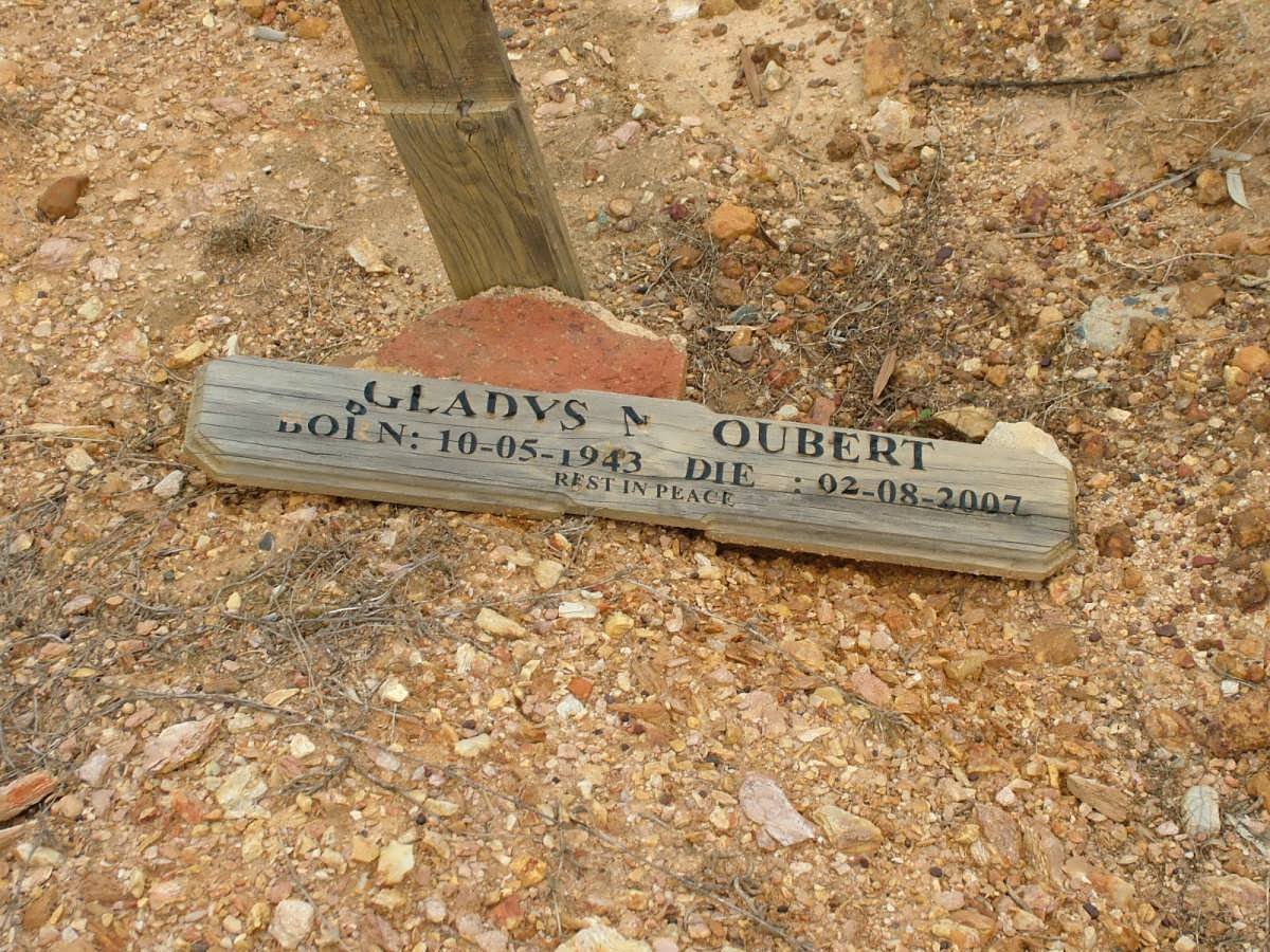 OUBERT Gladys ? 1943-2007