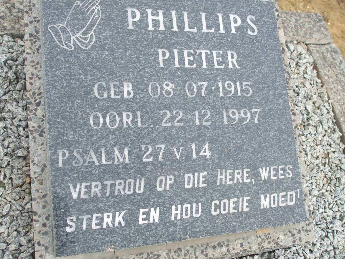 PHILLIPS Pieter 1915-1997