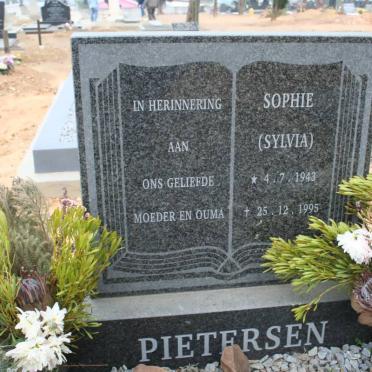 PIETERSEN Sophie 1943-1995